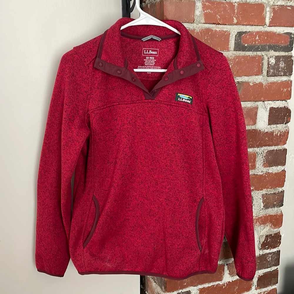 Red xs LL Bean Sweatshirt